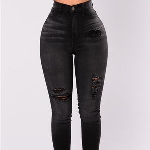 Plus Size Black Jeans
